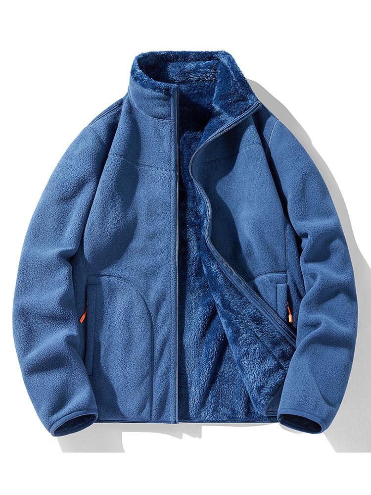 Reversible Teddy Fleece Coat